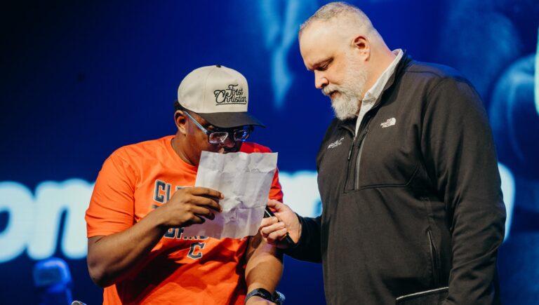 Sharing testimony with support
